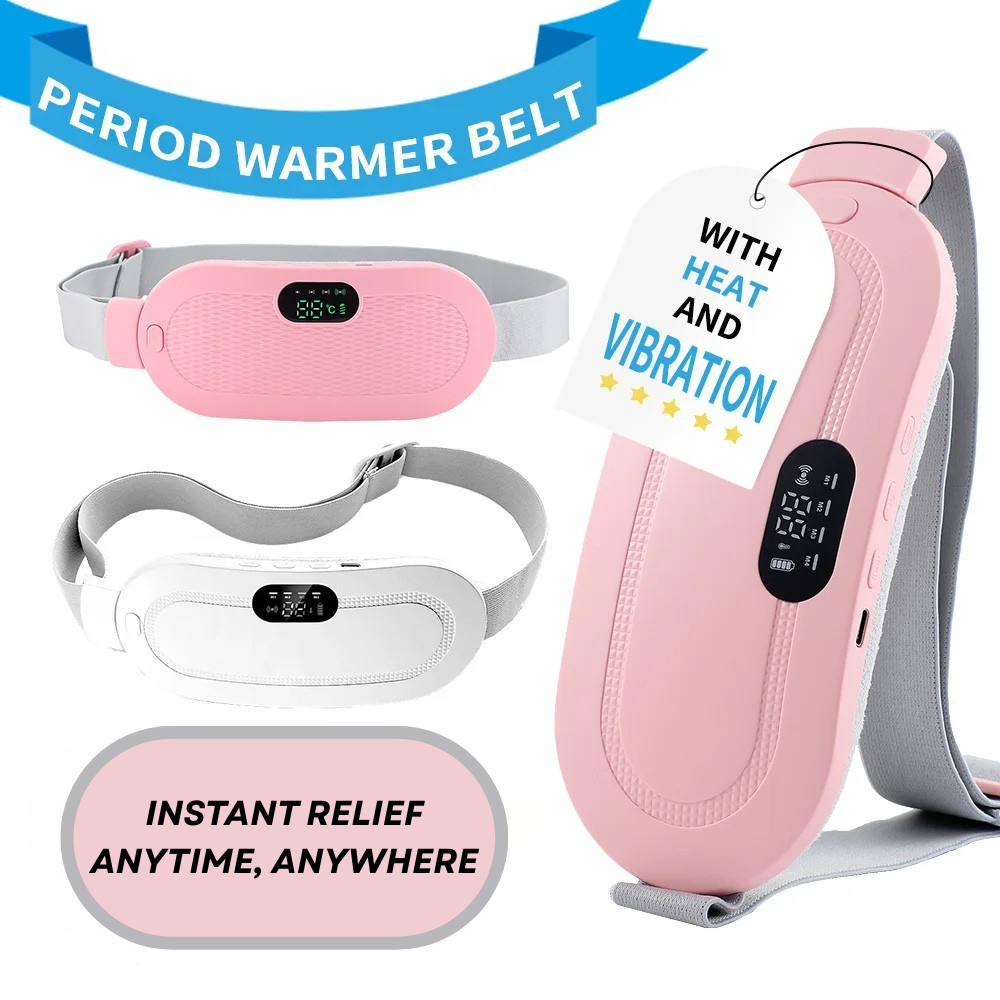 Electric Heating Menstrual Cramp Massager