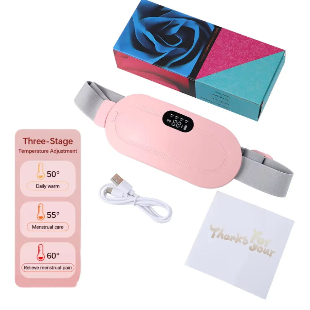 Electric Heating Menstrual Cramp Massager